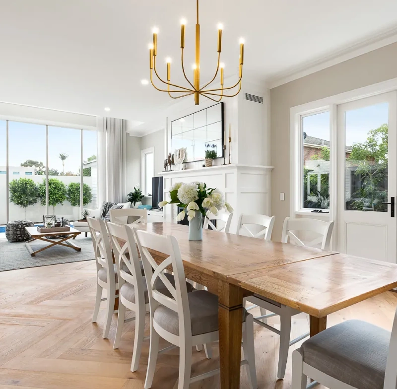montauk luxury custom melbourne open plan living