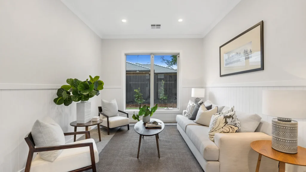 celadon custom luxury living room melbourne build