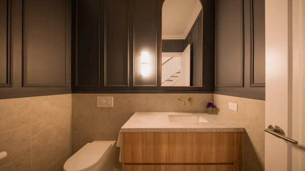 greenwich luxury custom bathroom vanity mirror