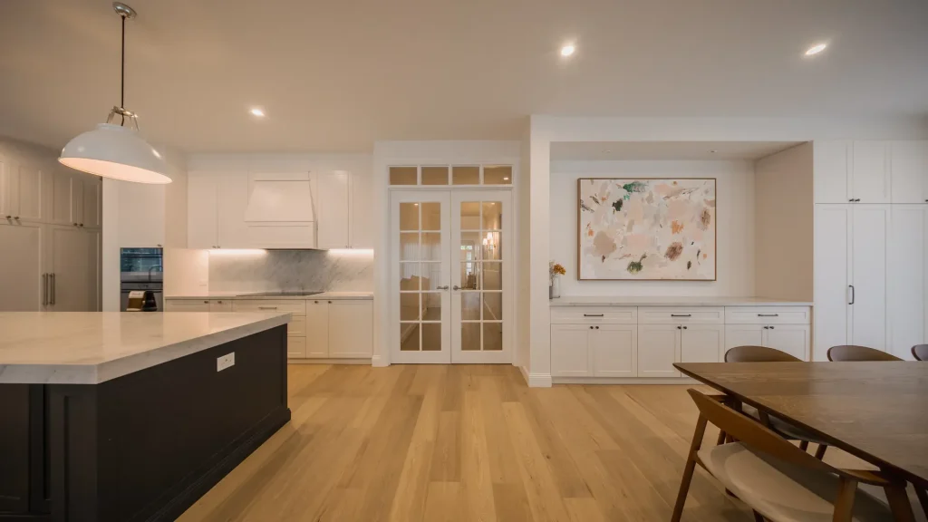 greenwich luxury custom kitchen dining open plan