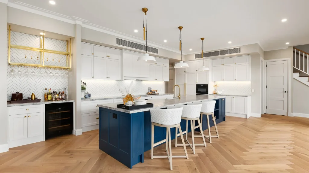 montauk luxury custom kitchen blue island melbourne