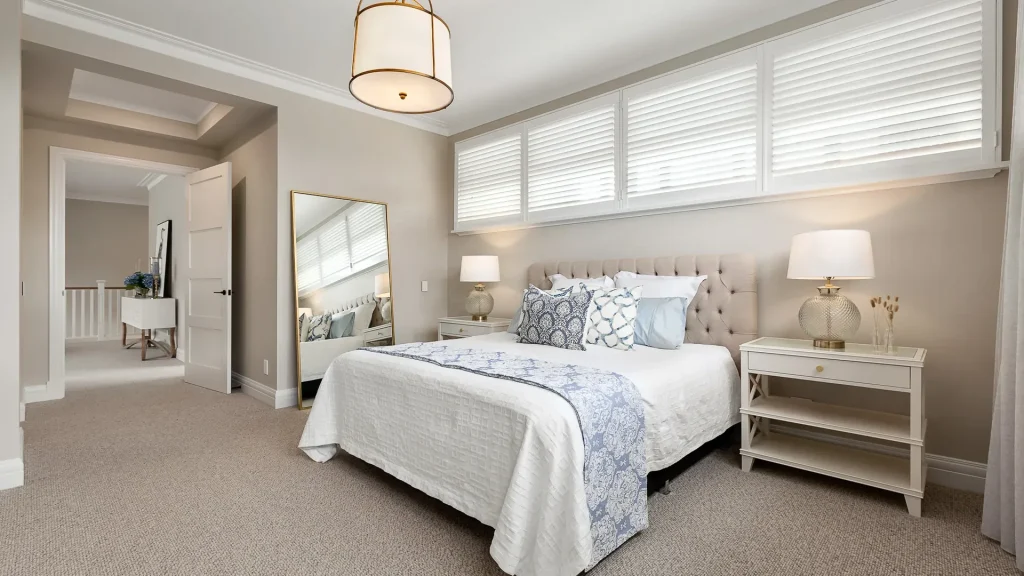 montauk luxury master bedroom custom build