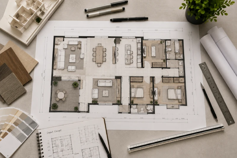 Space Planning & Layout-img hamlyn luxury bedroom waterfront view and balcony